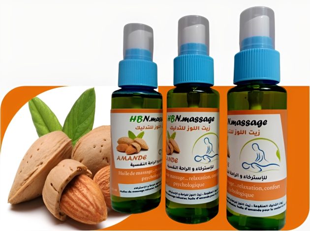 زيت اللوز للتدليك
